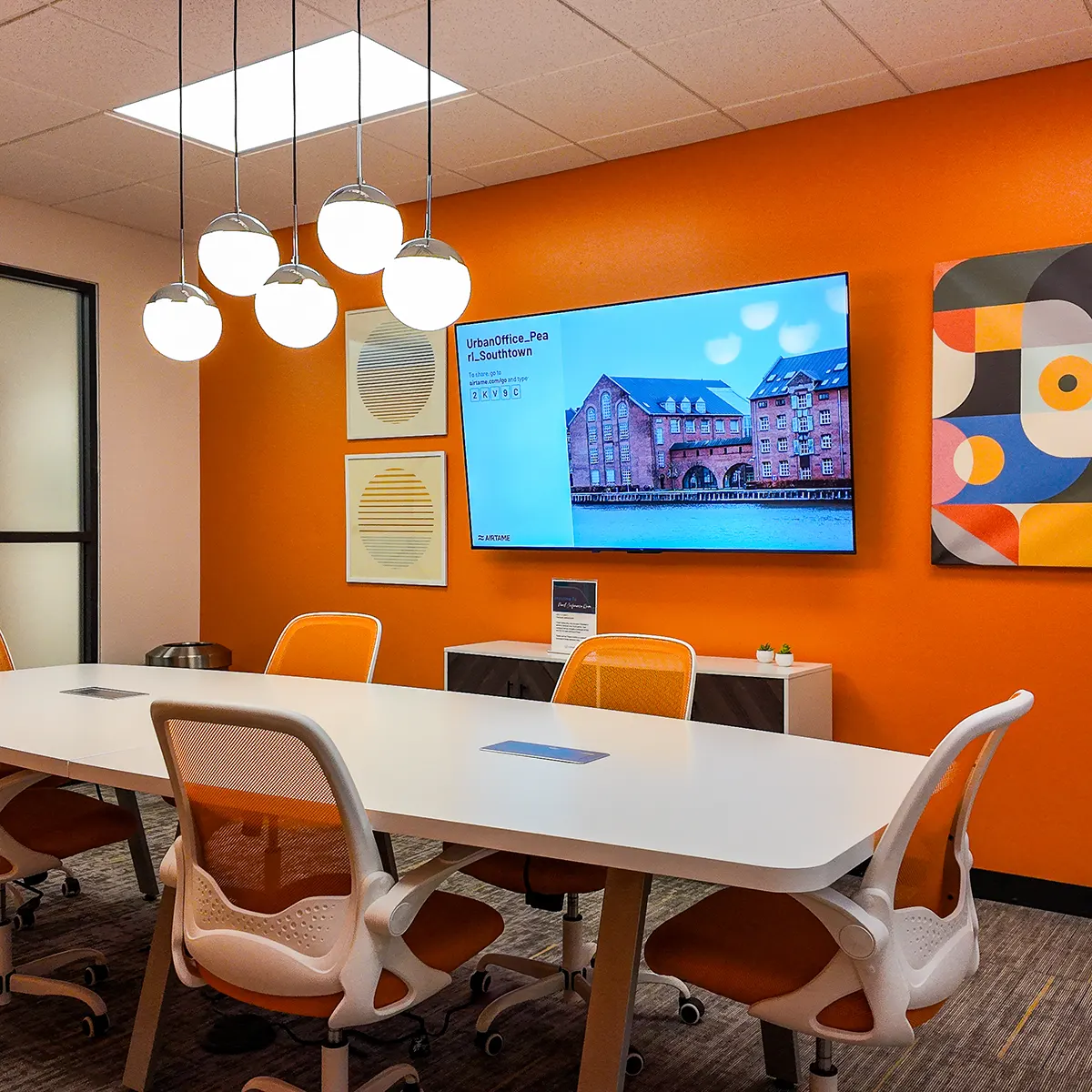 Interior photo of the Southtown Urban Office in Houston and San Antonio
