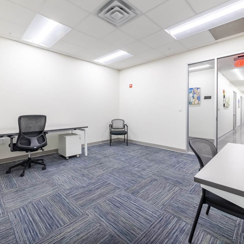 A New Empty Office with a Desk and Chair in Austin, TX